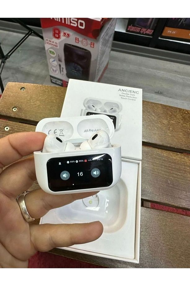 Air Pro2 ANC DOKUNMATIK EKRANLI Bluetooth Kulaklik Aski Asma - 2