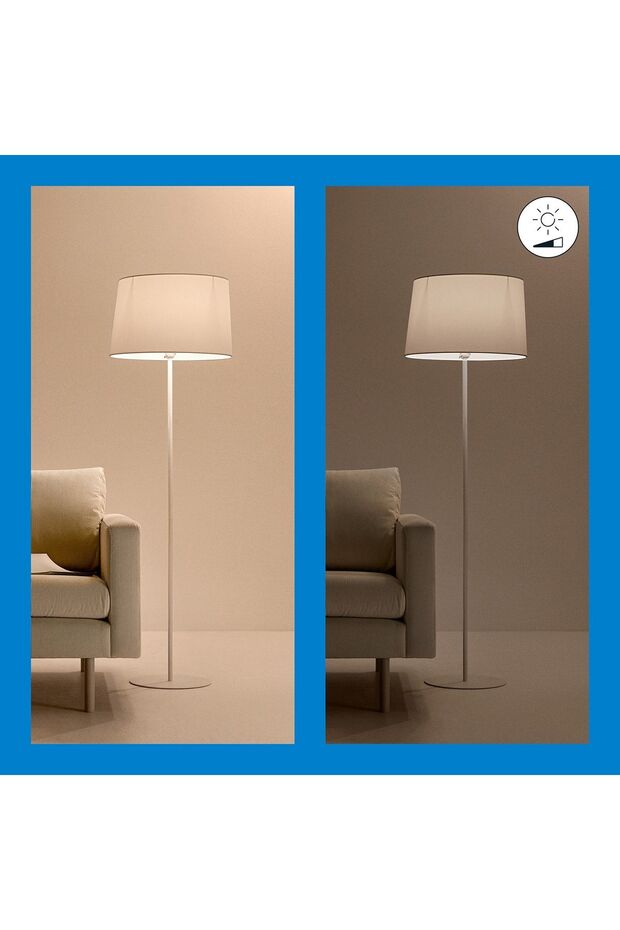 Renkli Ambiyans Zemin Lambası - 9