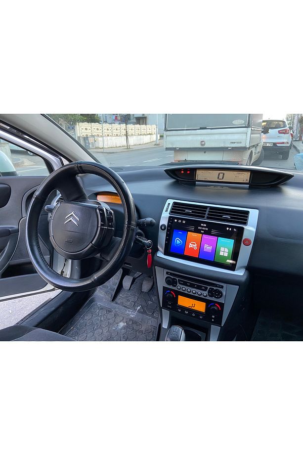 Citroen C4 2005-11 Android Carplay Multimedya Kamera 4/64 Pro - 1