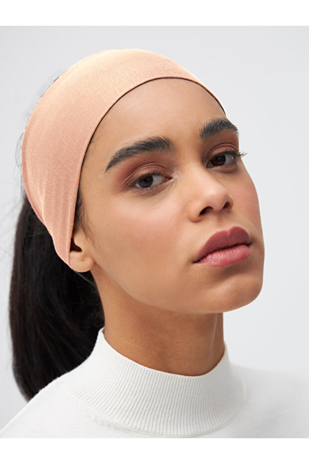 Bandana Bone | Color: Cream Pink | Hijab Bandana