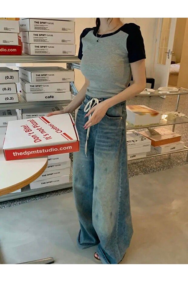 Basic Raglan Kısa Kollu Body - 5