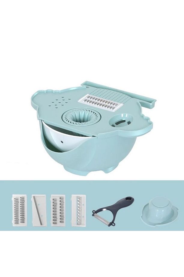 Multi fonksiyonel Salata hazırlama ve meyve sıkma aparatı - 5