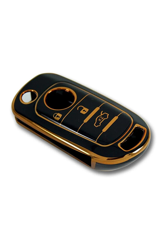 Fiat Egea Switchblade Auto Key Control Container Case Auto Keychain - 3