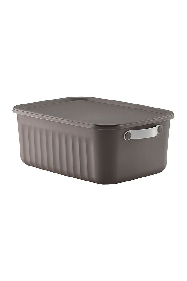 3 ADET Storage Box Mix 10 Lt Çok Amaçlı Düzenleyici Kapaklı Kutu, Dekoratif Saklama Kutusu - 3
