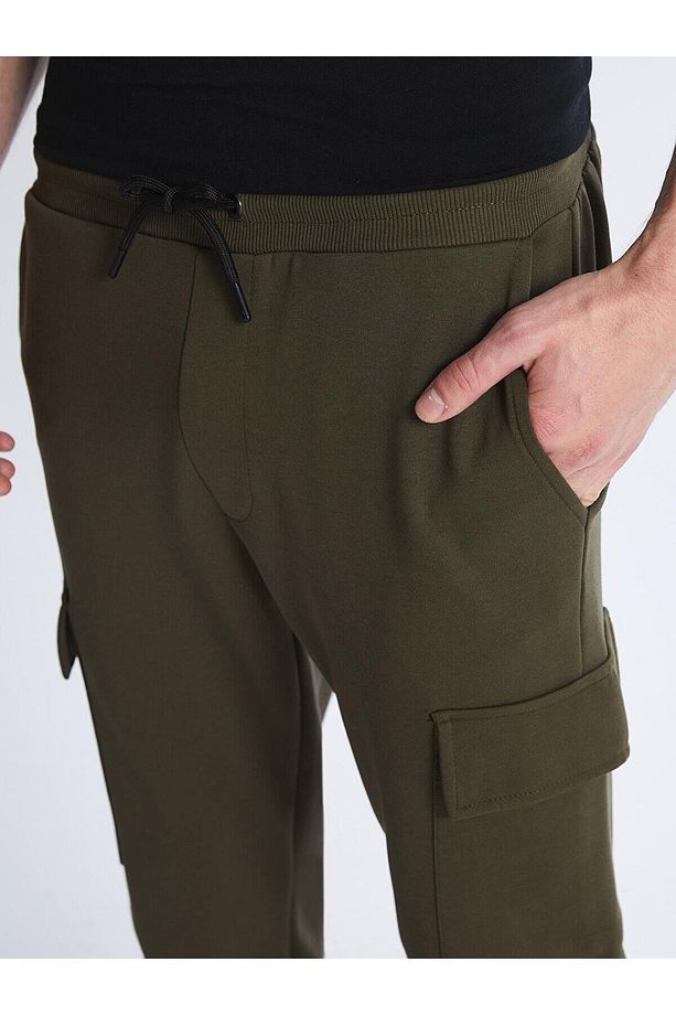 LCW Casual Slim Fit Erkek Jogger Eşofman Altı - 5