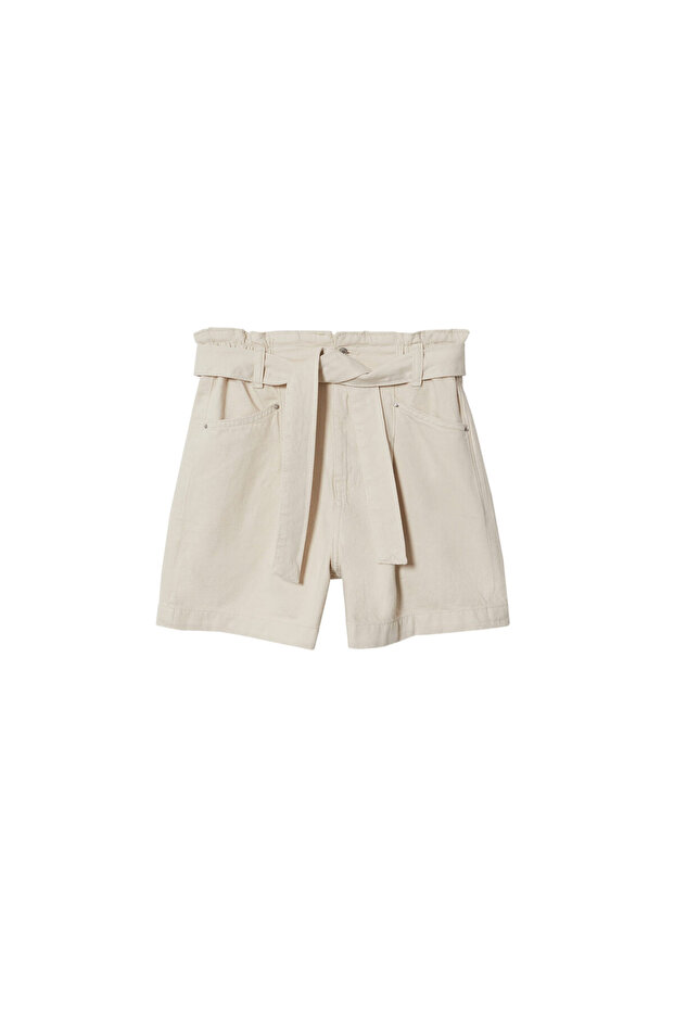 Natürel Kadın Şort 37020079 - 3