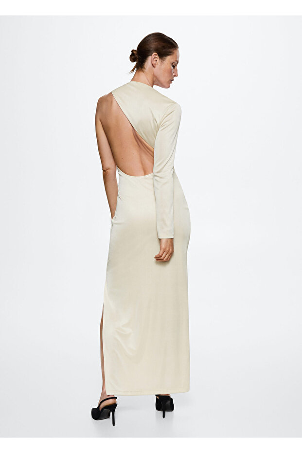 Bej Kadın Elbise 37097729 - 11