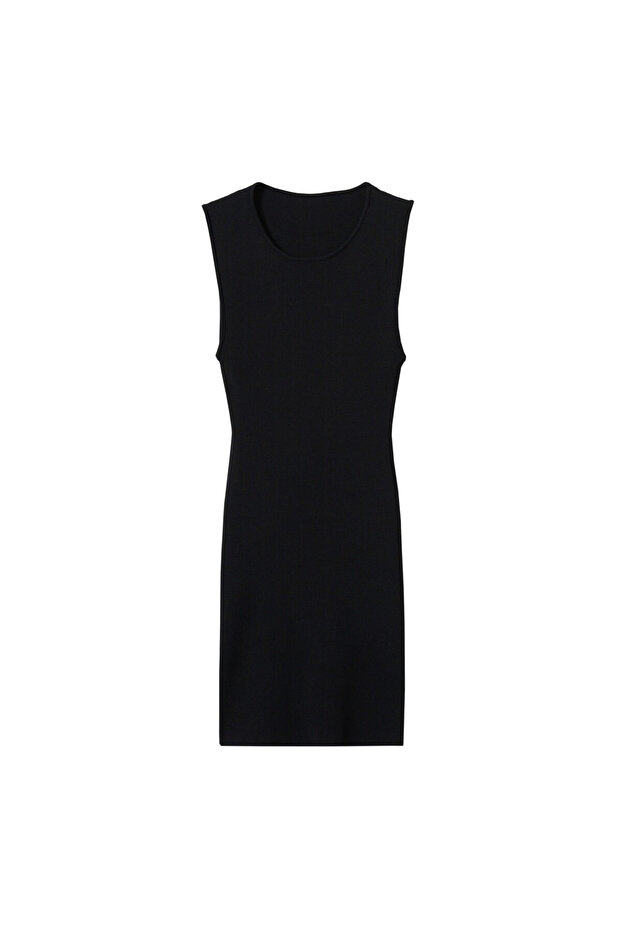 Siyah Kadın Elbise  37019099 - 4