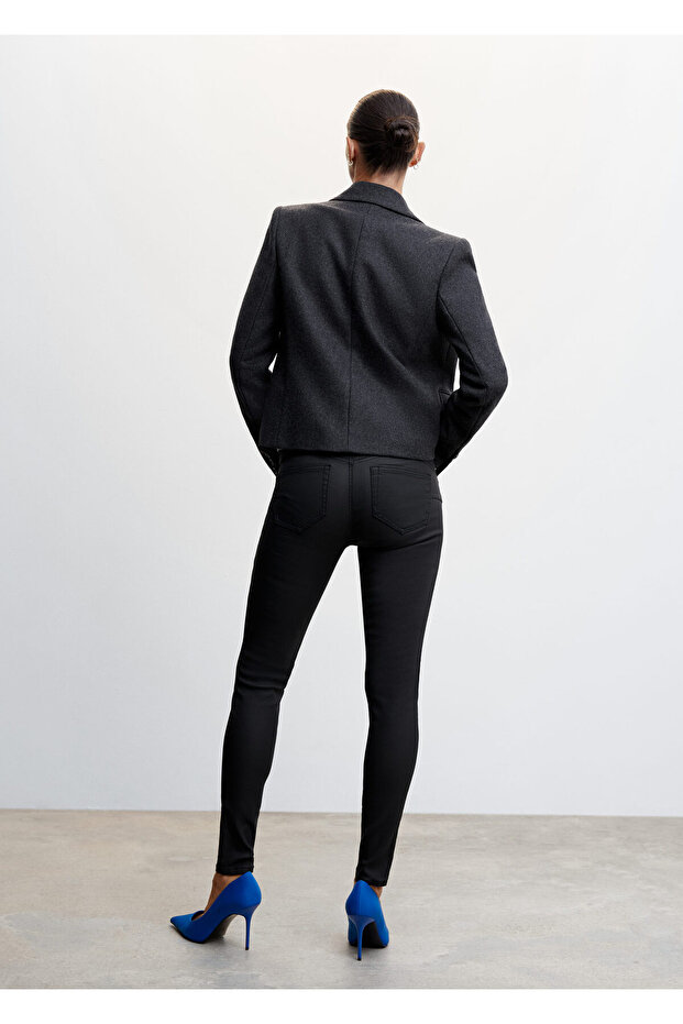 Siyah Kadın Pantolon 47010001 - 11