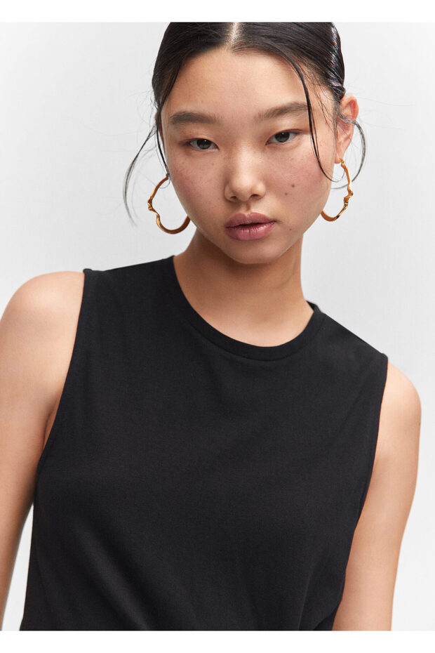 Siyah Kadın Elbise 57054435 - 5