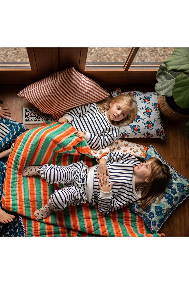 Çizgili Sweatshirt - 3