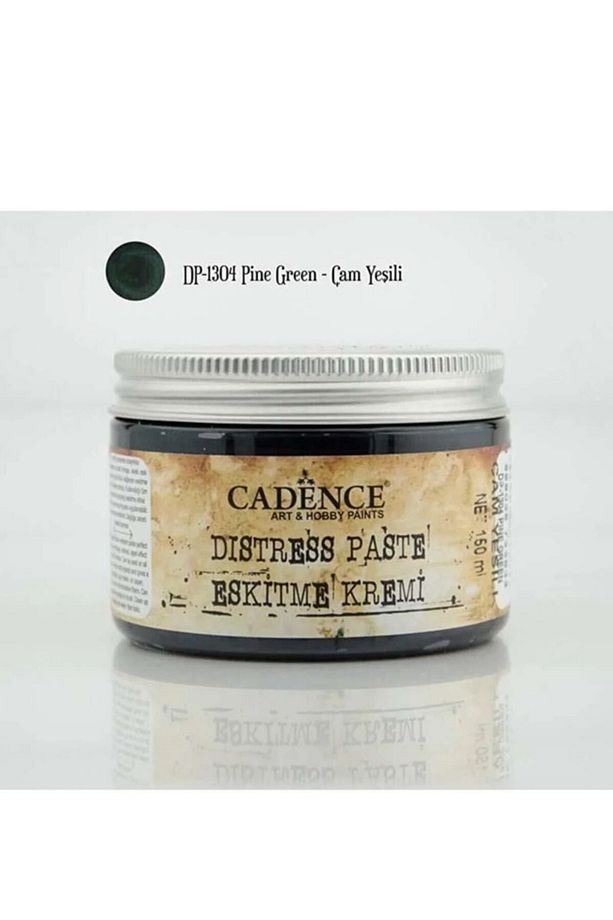 Distress Paste - Eskitme Kremi 150ml Dp 1304 Pine Green -çam Yeşili - 1