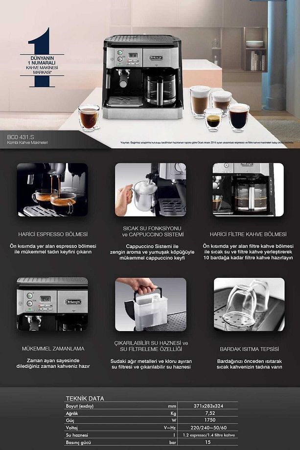 Bco431.S Combı Barista Tipi Kahve Makinesi - 7
