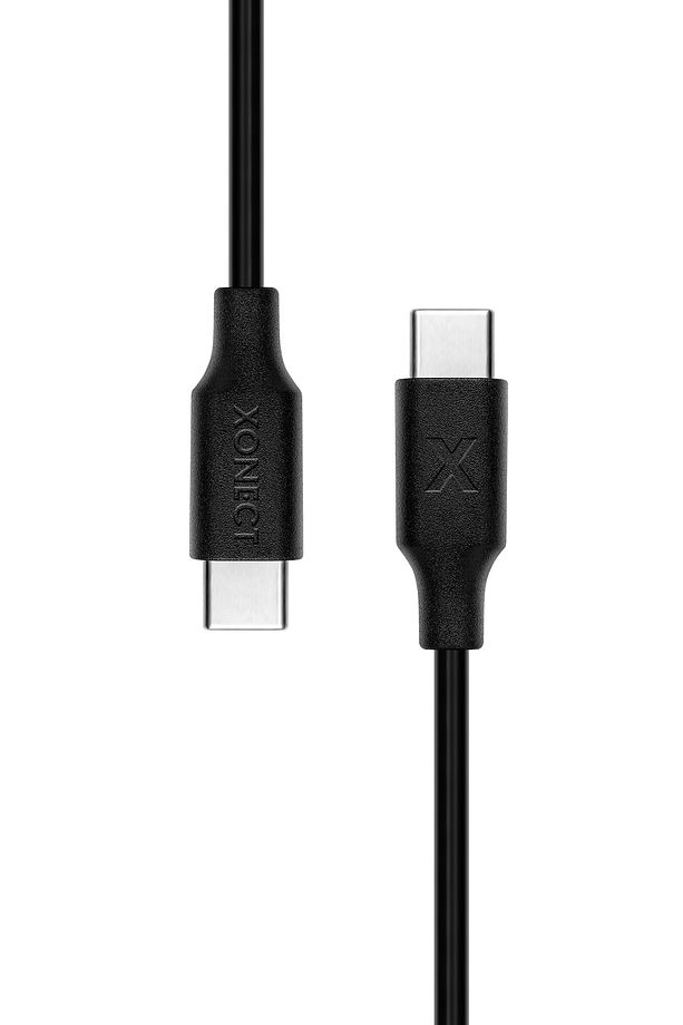 Type-C to Type-C iPhone ve Samsung Modelleri için Hızlı Şarj ve Data Kablosu 40cm (Siyah) - 4