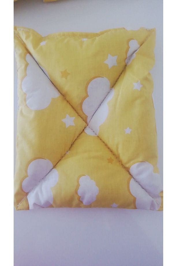 Sarı 24x30 Cm Sırt Ve Göğüs Yastığı - 1