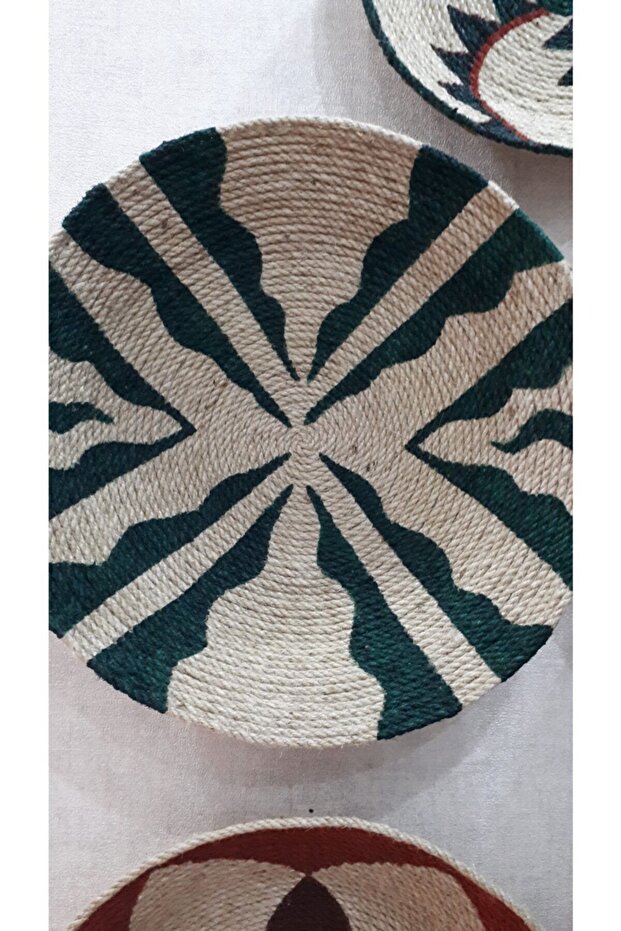 Hasır Duvar Tabağı - 5