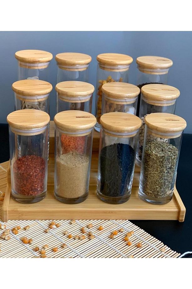 Mega 12 Li Basamaklı Baharat Seti - 2