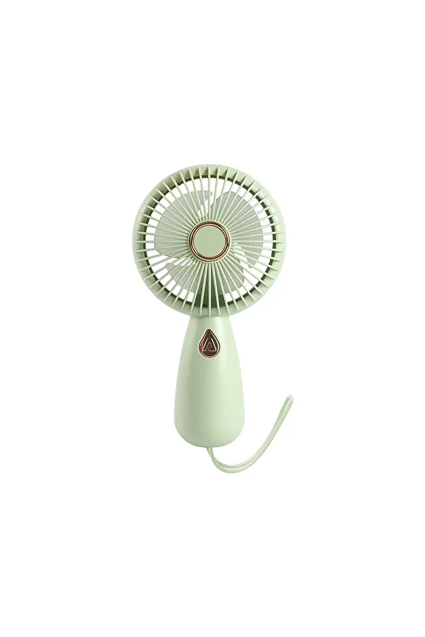 Mini Vantilatör Şarjlı Yüksek Fan Gücü Tutmalı Fan Mini Fan Vantilatör Işıklı Vantilatör - 7