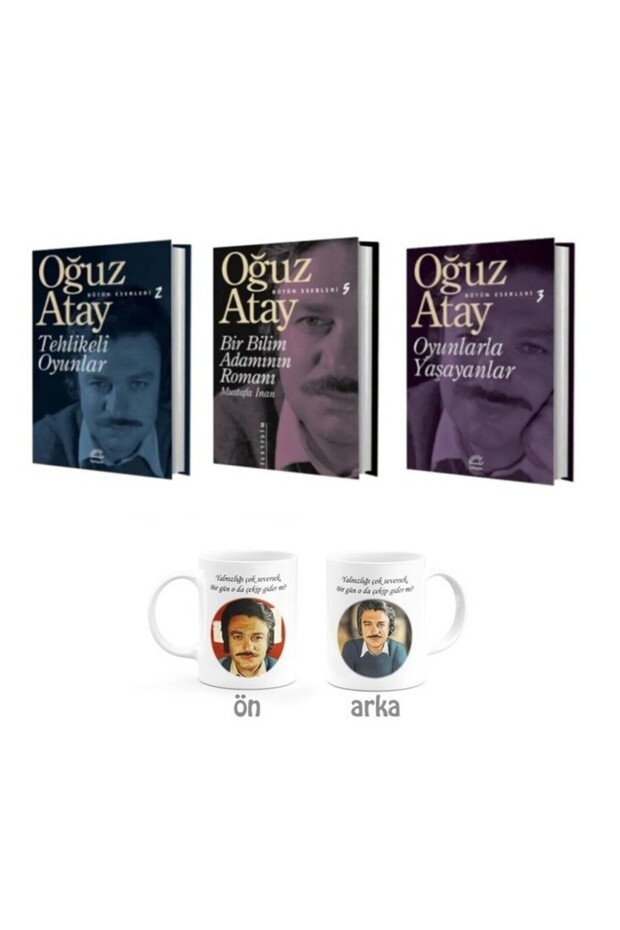 Oğuz Atay Tehlikeli Oyunlar – Bir Bilim Adamının Romanı – Oyunlarla Yaşayanlar -Cup with Gift