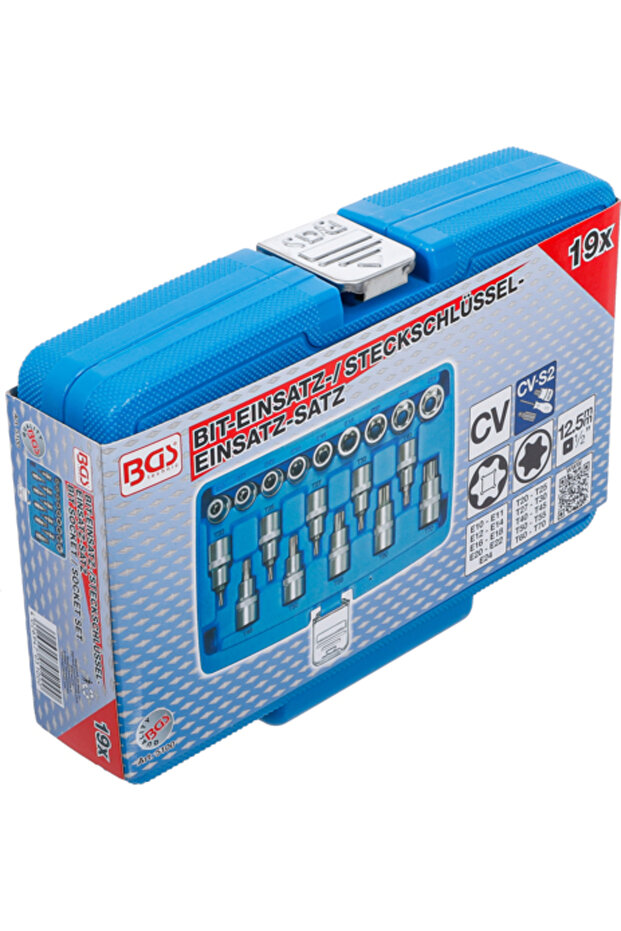 Lokma Set Torx (TORK) 1/2 19 Parça (T20-T70 / E10-24) - 6