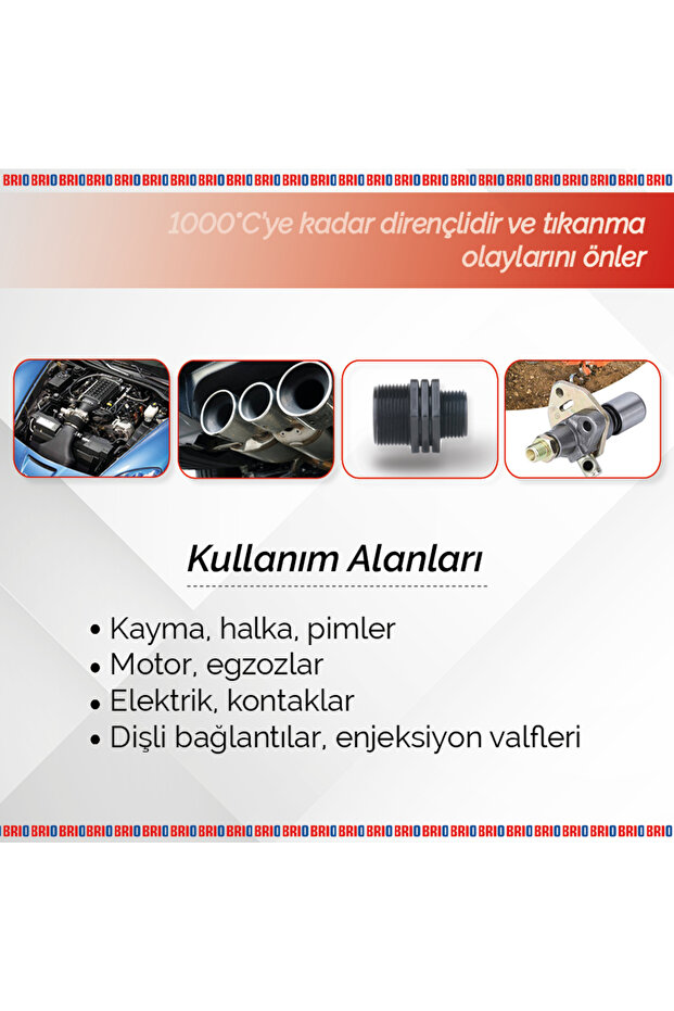 Bakır Gres Pasta 1000°c 1 L - 900 gr - 4