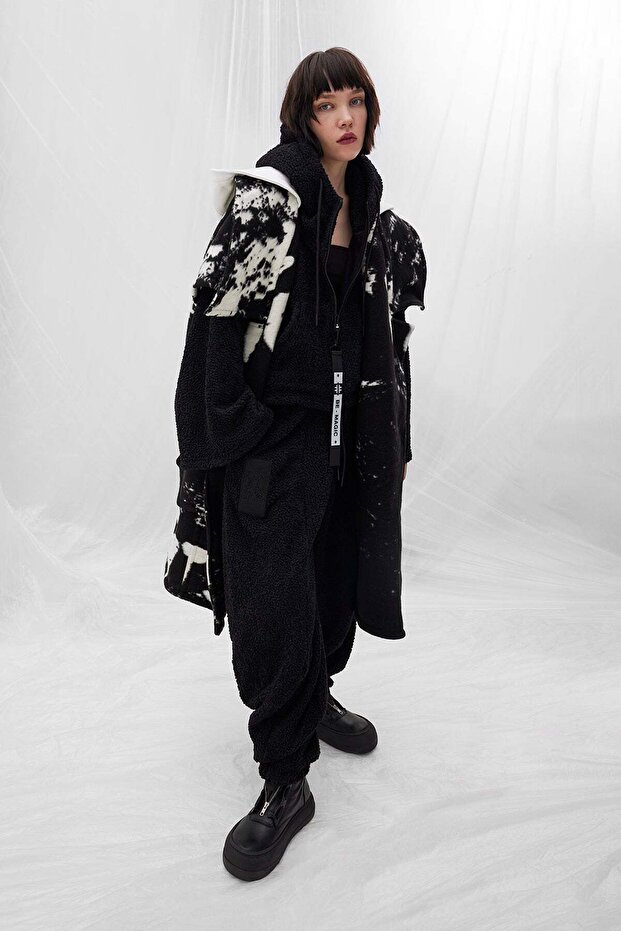 Siyah Ekru Ceket 14366 - 4