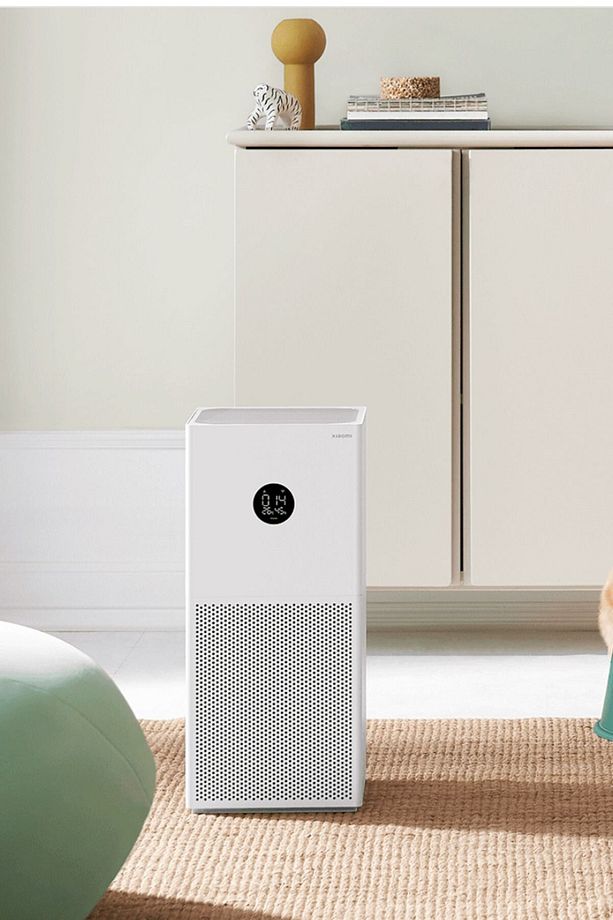 360°Temizlik HEPAFiltreli Yüksek Hassasiyetli PM 2.5 Sensör Akıllı Hava Temizleyici Lambader Hediyei - 3