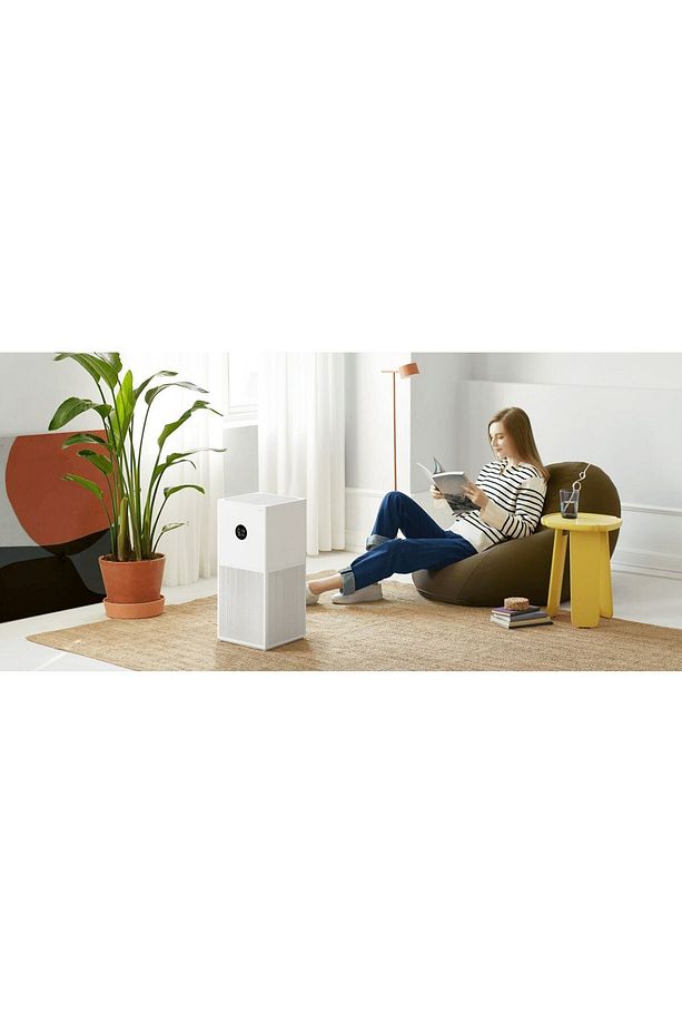 360°Temizlik HEPAFiltreli Yüksek Hassasiyetli PM 2.5 Sensör Akıllı Hava Temizleyici Lambader Hediyei - 6