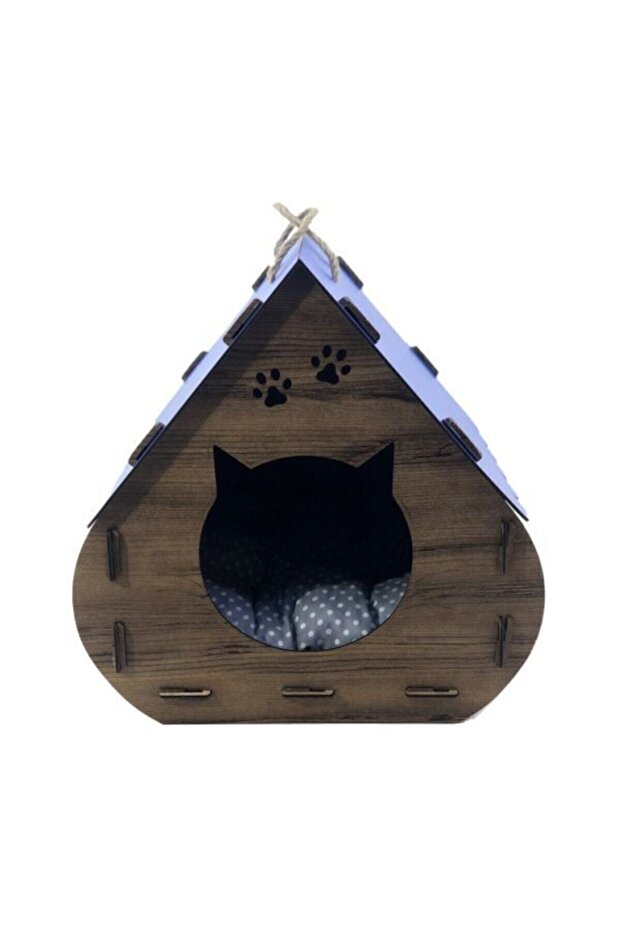 Ahşap Kedi Evi - 2