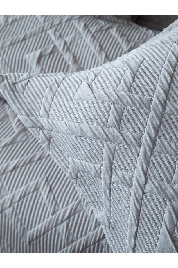Yatak Örtüsü Tek Kişilik Zen Gri 170x240 Cm - 2