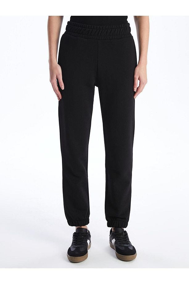 XSIDE Kadın Beli Lastikli Düz Jogger Eşofman Altı - 3