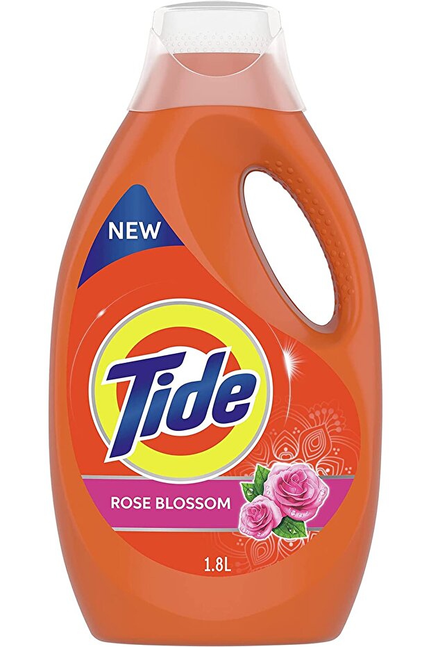 Rose Blossom Scented Power Gel Liquid Laundry Detergent Box Refill (1.8L)