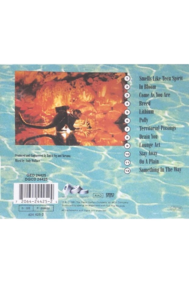 Nirvana- Nevermind - CD - 2