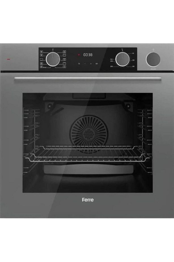 Fryart Steam Gri Set (D082 GRİ DAVLUMBAZ -CS208 GR IOCAK- XE64CPR FRYART STEAM GRİ FIRIN) - 4