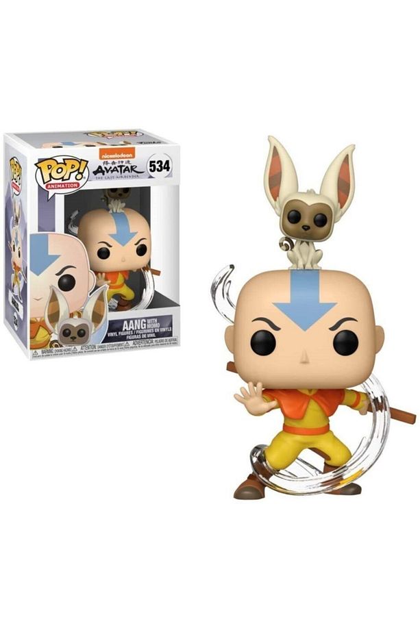 Avatar Aang With Momo Figür - 1