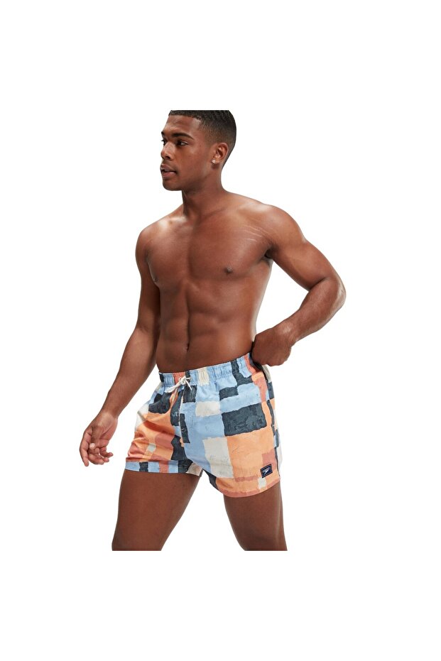 Digital Print Erkek Şort Mayo - 1