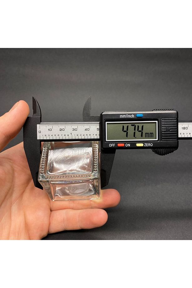 50 CC KARE CAM KOLONYA ŞİŞESİ - HEDİYELİK KOLONYA ŞİŞESİ -- TIPALI MİNİ KOLONYA ŞİŞESİ 10 ADET - 7