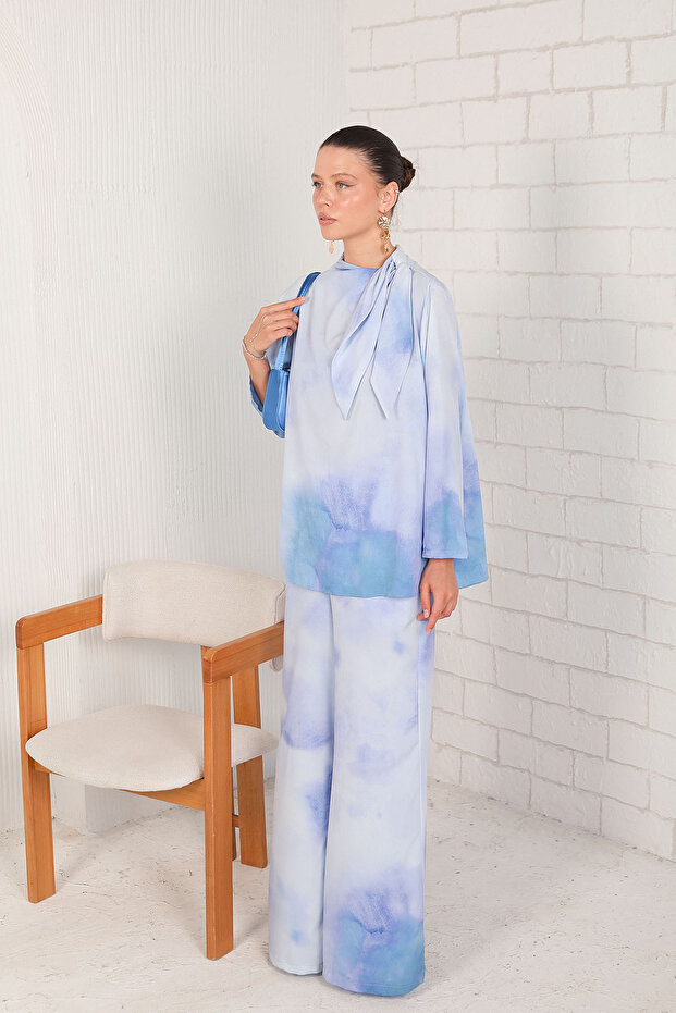 32-2214 Model BLUE Patterned Set - 2