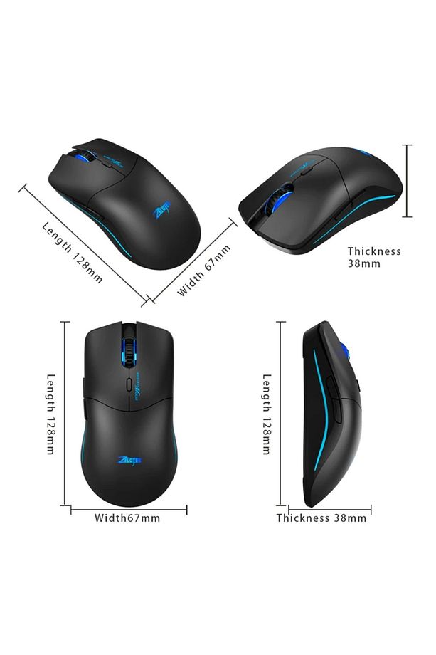 F-22  Taşınabilir Kablosuz Mouse Ayarlanabilir  3200 DPI - 3