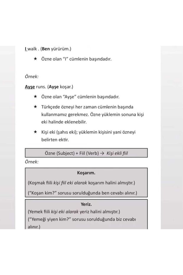 Gramer Kitabı - 5