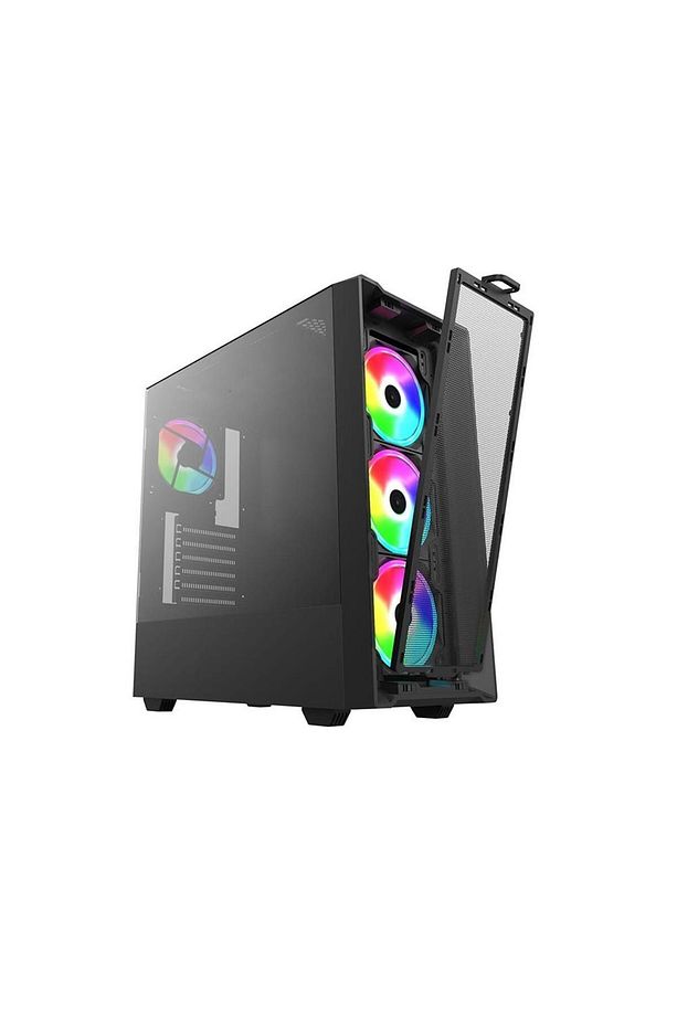 Phoenix 4* Rgb Fanlı Atx-mini Atx Itx Uyumlu Mid Tower Gaming Oyuncu Bilgisayar Kasası Psu'suz - 3