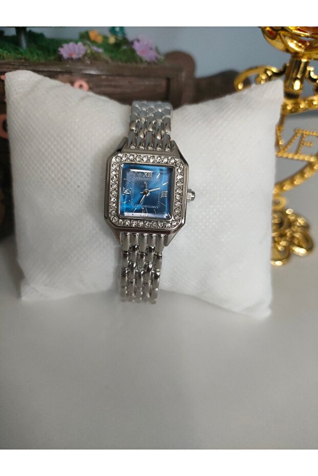 Kare Taşlı  Saati - 2