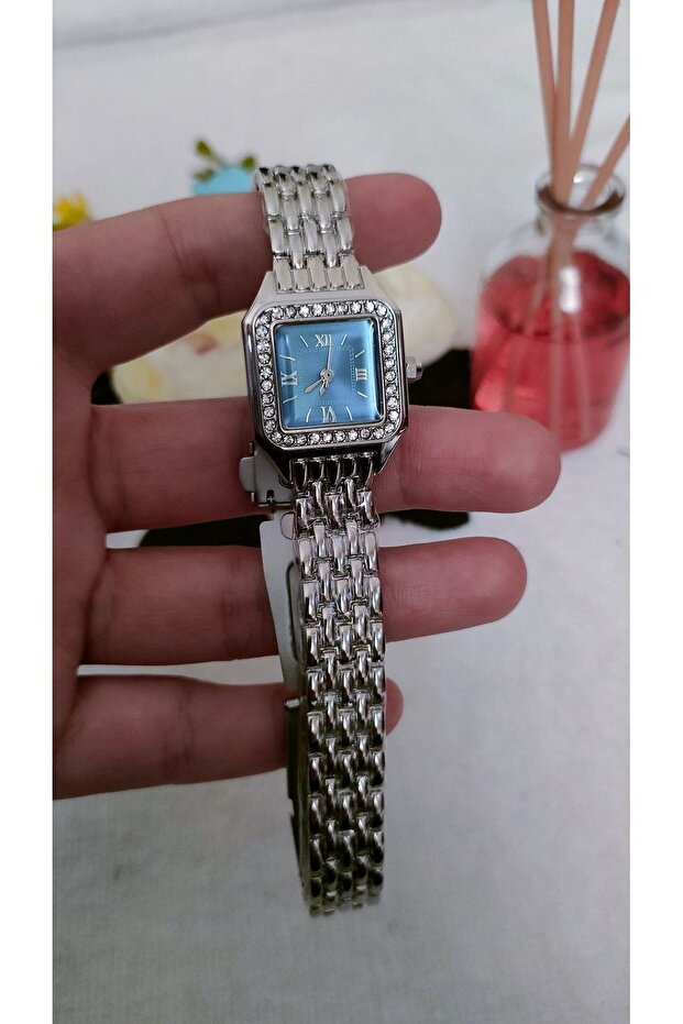 Kare Taşlı  Saati - 1