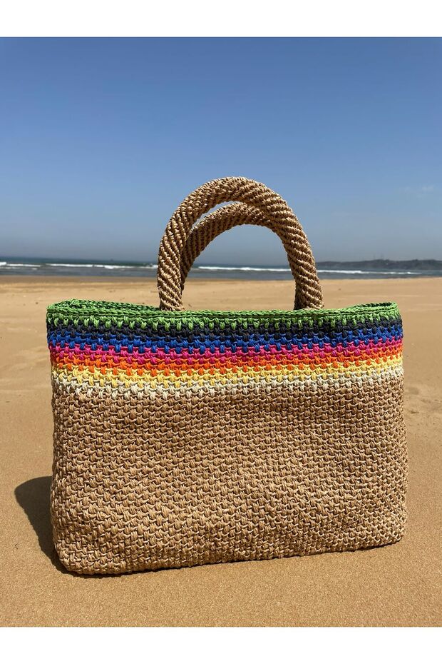 Juno Istanbul Freya Handmade Hasır Çanta - 3