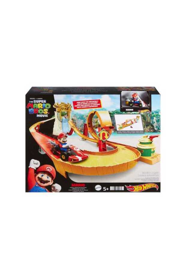 Super Mario Bros. Filmi Mario Kart Kong Ormanı Yarış Pisti HMK49 - 8