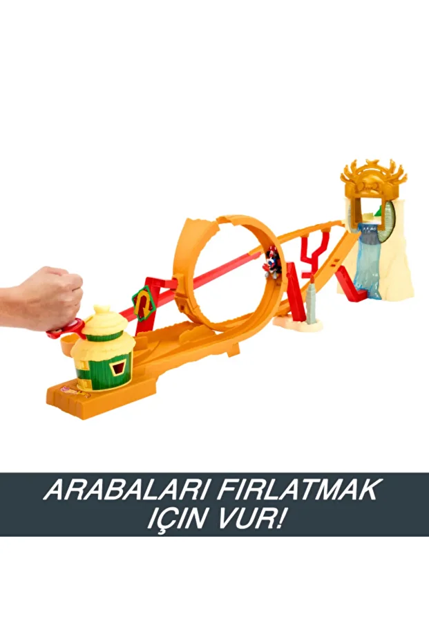 Super Mario Bros. Filmi Mario Kart Kong Ormanı Yarış Pisti HMK49 - 4
