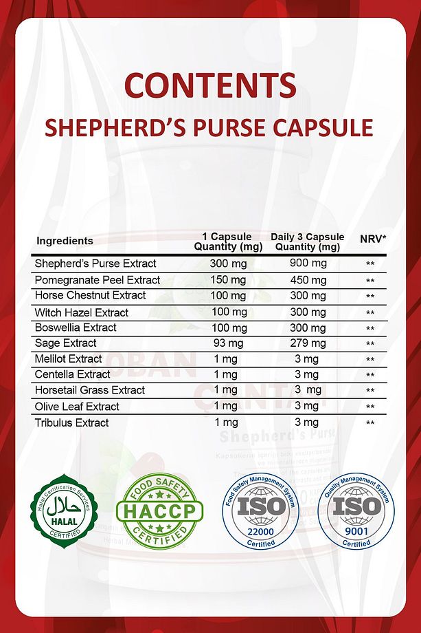 Çoban Çantası Kapsül (Shepherd's Puerse Capsule) X 2 - 3