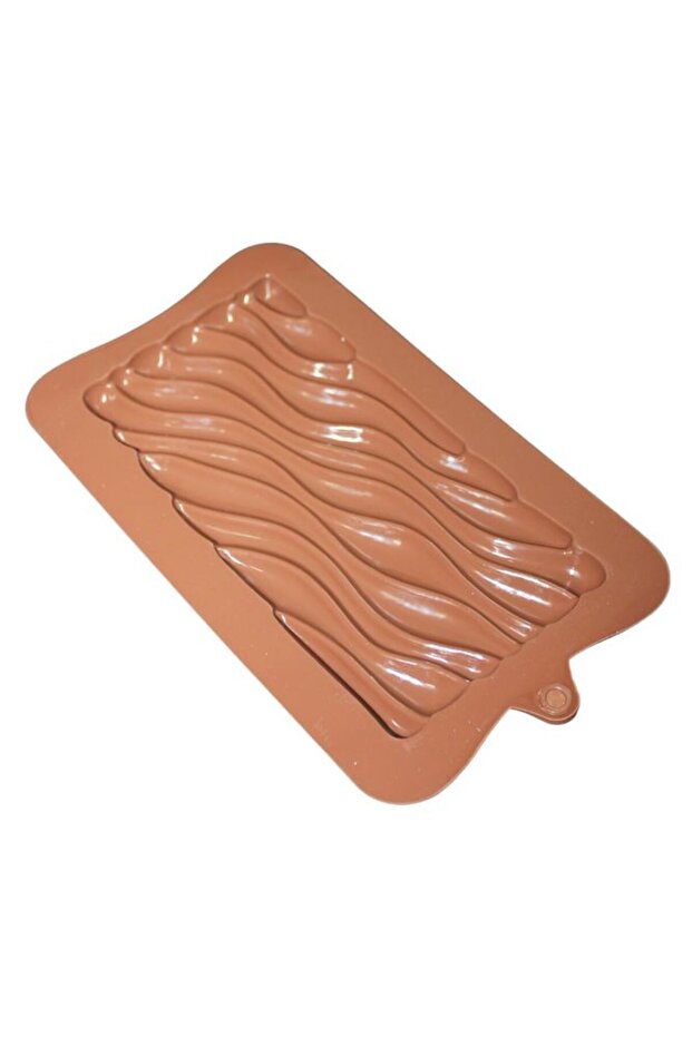 قرص موجة منقوش بالشوكولاتة من السيليكون - 3