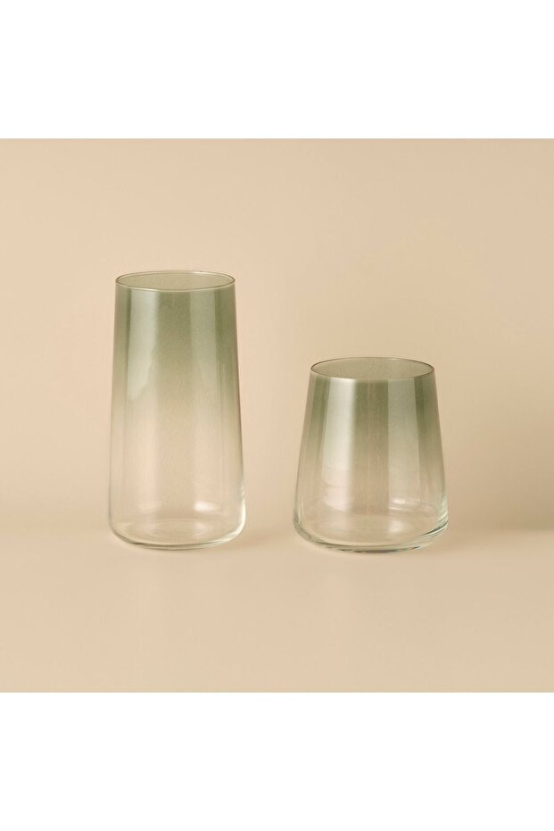 Mona Glass Set of 12 Green