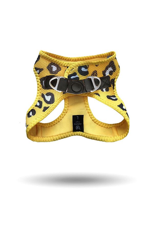 Leopard Air-Mesh Göğüs Tasması - 2
